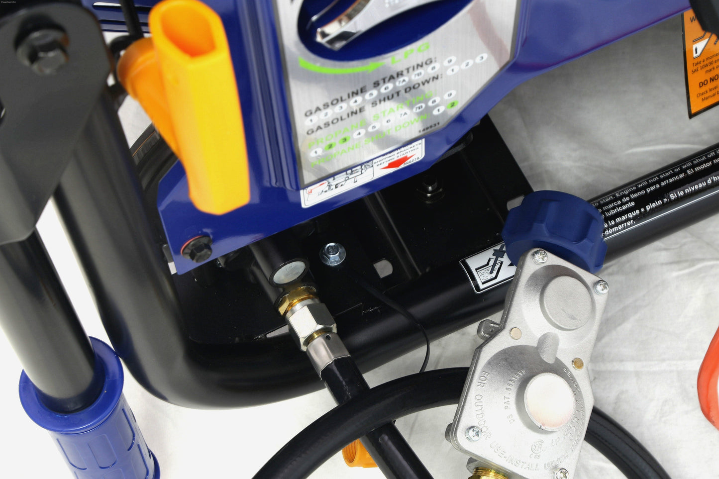 Ford-FG11050PBE 11,050W Dual Fuel Portable Generator with Switch & Go Technology - PowerGen USA - FG11050PBE