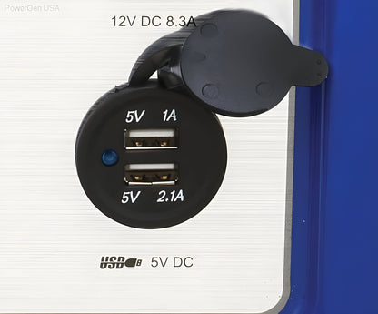 Ford-FG3050P 3050 Peak Watts/ 2500 Running Watts,Portable Gas Powered Generator - PowerGen USA - FG3050P