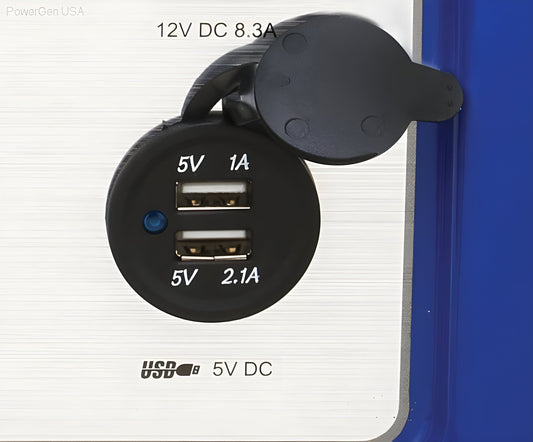 Ford-FG3050P 3050 Peak Watts/ 2500 Running Watts,Portable Gas Powered Generator - PowerGen USA - FG3050P