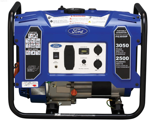 Ford-FG3050P 3050 Peak Watts/ 2500 Running Watts,Portable Gas Powered Generator - PowerGen USA - FG3050P