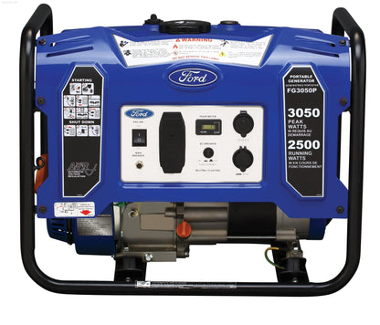 Ford-FG3050P 3050 Peak Watts/ 2500 Running Watts,Portable Gas Powered Generator - PowerGen USA - FG3050P