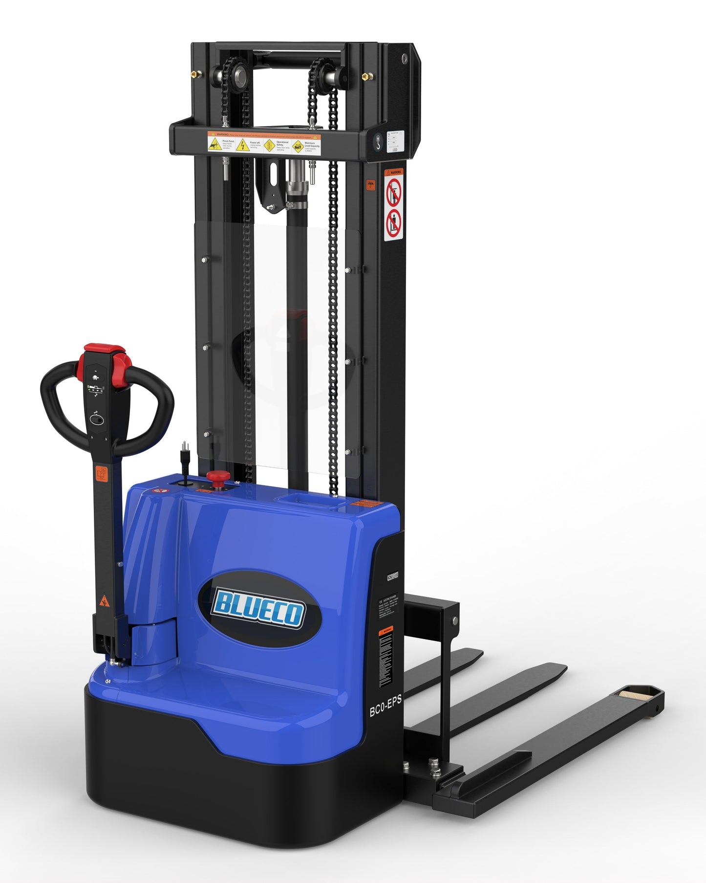 BLUECO STRADDLE LEG STACKER 118" LIFTBCO-EPS