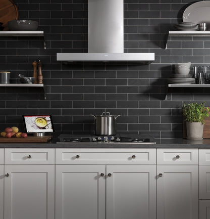 CAFE UVW9361SLSS 36" Smart Designer Wall Mount Hood w/ Perimeter Venting in Stainless Steel - UVW9361SLSS