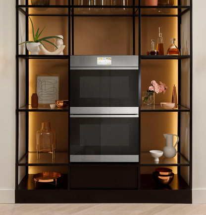 CAFE CTD90DM2NS5 CAFé 30" Smart Built-In Convection Double Wall Oven in Platinum Glass Gray - CTD90DM2NS5