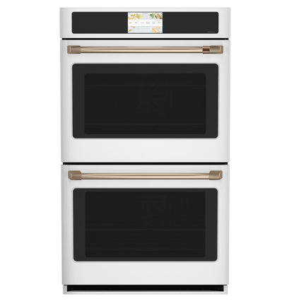 CAFE CTD90DP4NW2 CAFé Professional Series 30" Smart Built-In Convection Double Wall Oven in White - CTD90DP4NW2