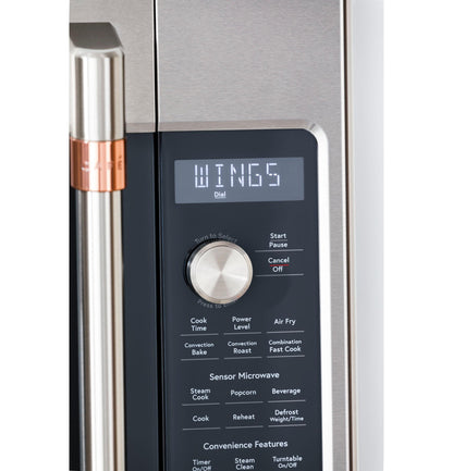 CAFE CVM517P2RS1 CAFé 1.7 Cu. Ft. Convection Over-the-Range Microwave Oven in Stainless Steel - CVM517P2RS1