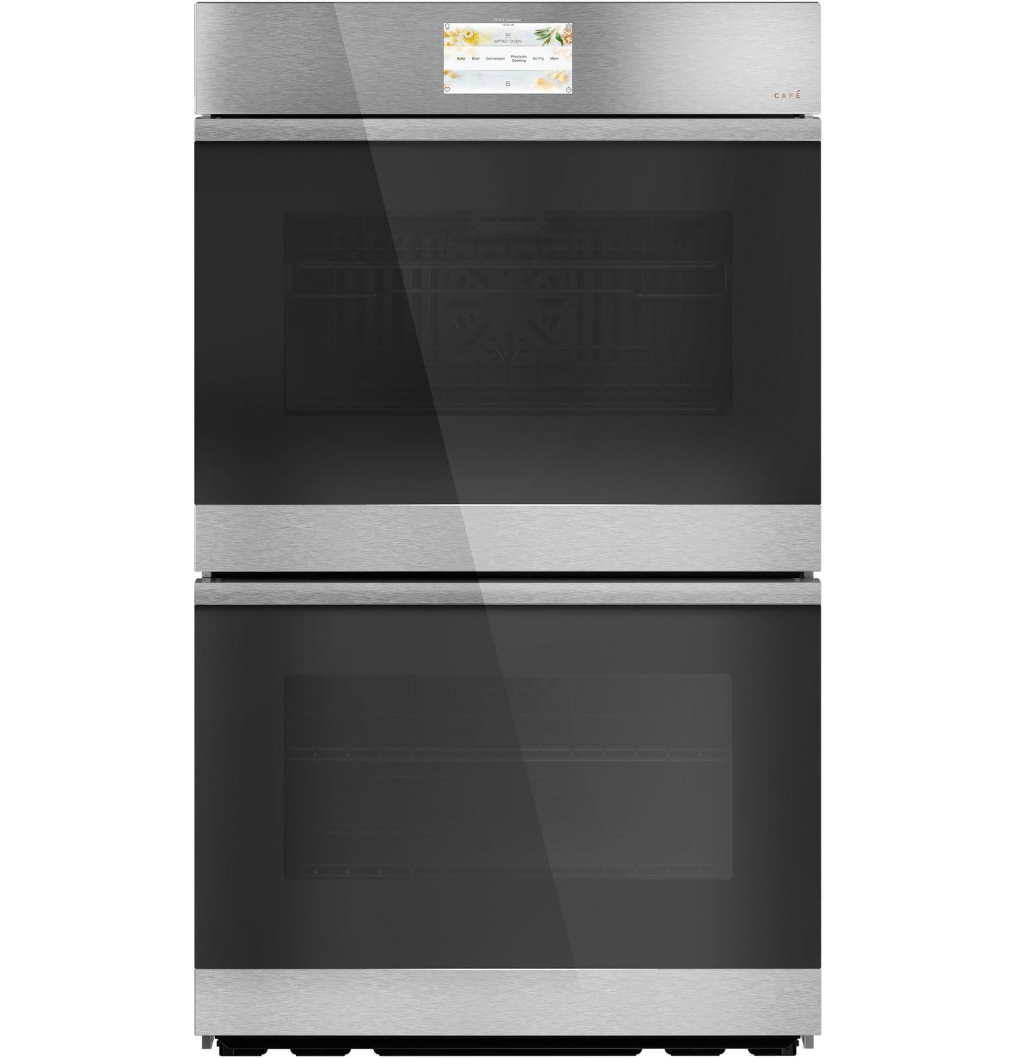 CAFE CTD90DM2NS5 CAFé 30" Smart Built-In Convection Double Wall Oven in Platinum Glass Gray - CTD90DM2NS5