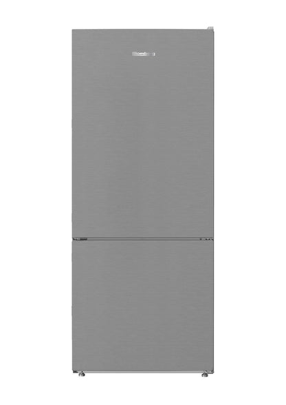 BLOMBERG APPLIANCES BRFB1542SS New 27in bottom mount refrigerator SS 67 3/4in H with ice maker in Stainless Steel