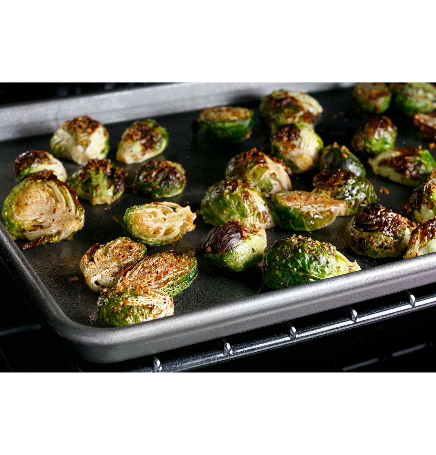 CAFE CGS700P4MW2 CAFé 30" Smart Slide-In, Front-Control, Gas Range with Convection Oven White - CGS700P4MW2