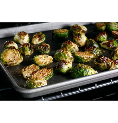 CAFE CGS700P4MW2 CAFé 30" Smart Slide-In, Front-Control, Gas Range with Convection Oven White - CGS700P4MW2