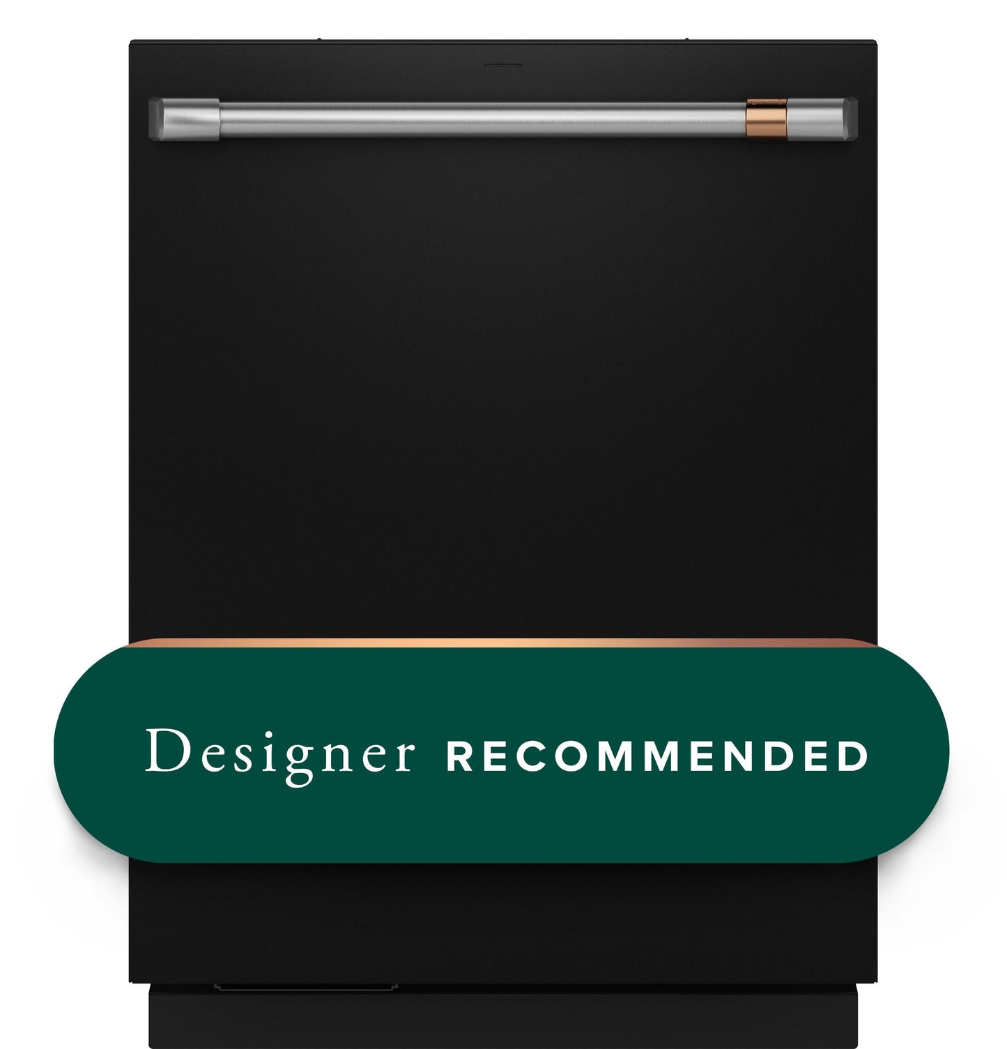 CAFE CDT888P3VD1 CAFé™ CustomFit ENERGY STAR Stainless Interior Smart Dishwasher with Ultra Wash Top Rack and Dual Convection Ultra Dry, LED Lights, 39 dBA Black - CDT888P3VD1