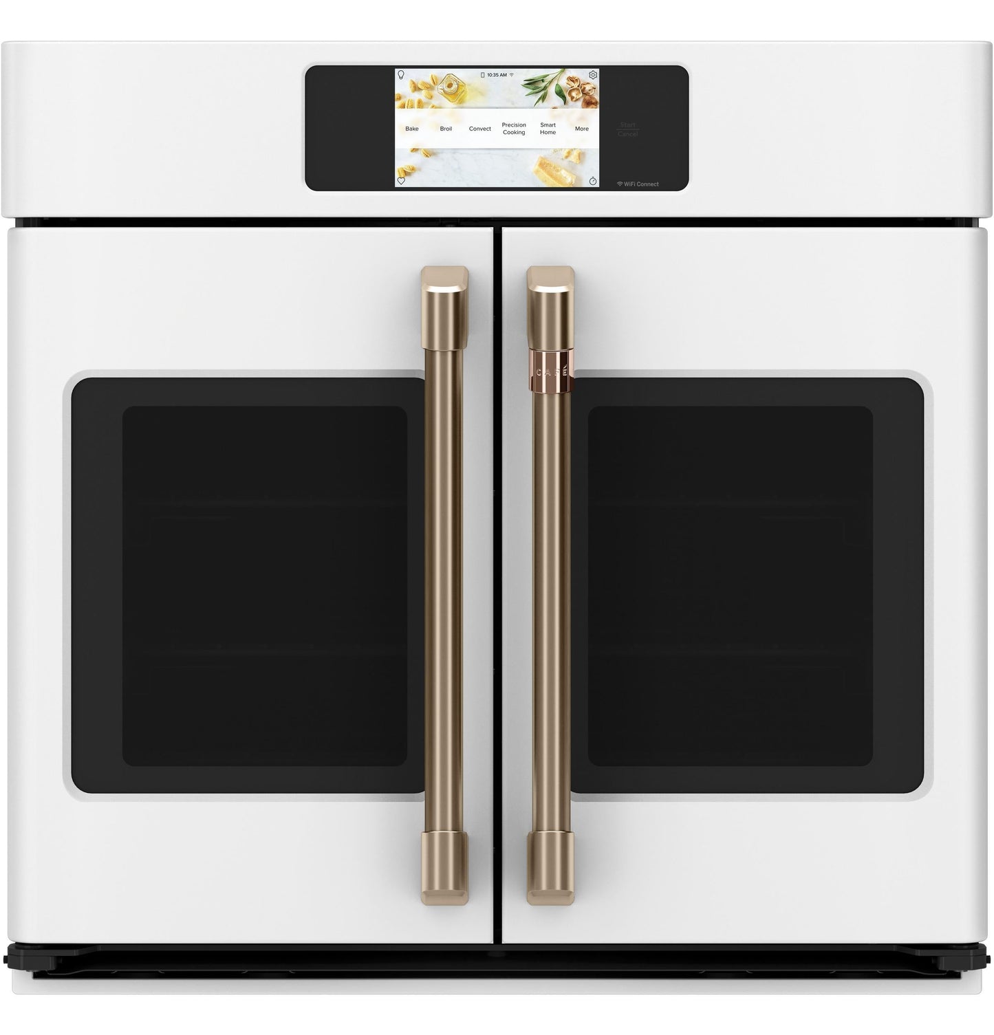 CAFE CTS90FP4NW2 CAFéProfessional Series 30" Smart Built-In Convection French-Door Single Wall Oven White  - CTS90FP4NW2