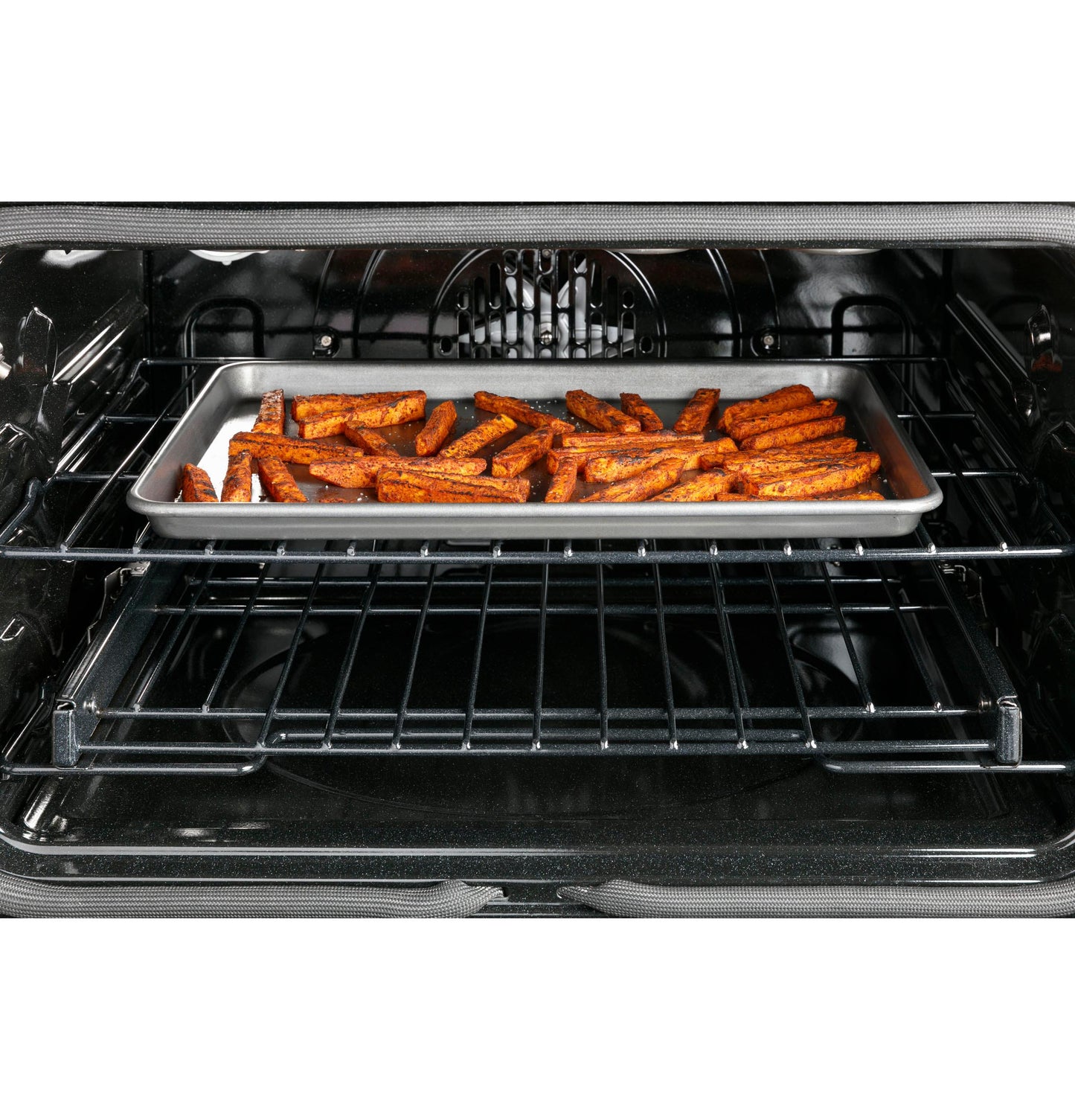 CAFE CHS950P2MS1 CAFé 30" Smart Slide-In, Front-Control, Induction and Convection Double-Oven Range in Stainless Steel - CHS950P2MS1