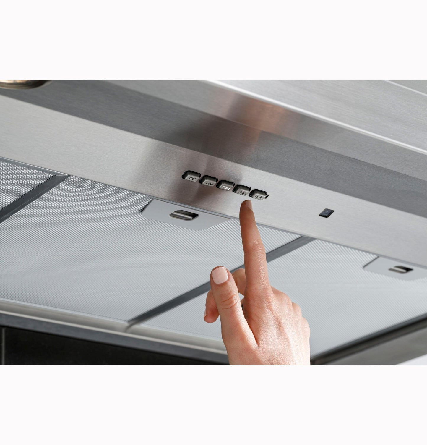 CAFE UVW8304SPSS 30" Designer Wall Mount Hood w/ Dimmable LED Lighting in Stainless Steel - UVW8304SPSS