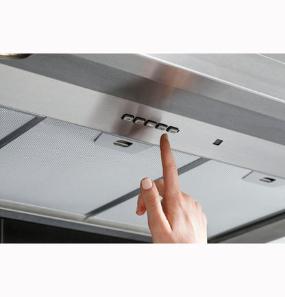 CAFE UVW8304SPSS 30" Designer Wall Mount Hood w/ Dimmable LED Lighting in Stainless Steel - UVW8304SPSS