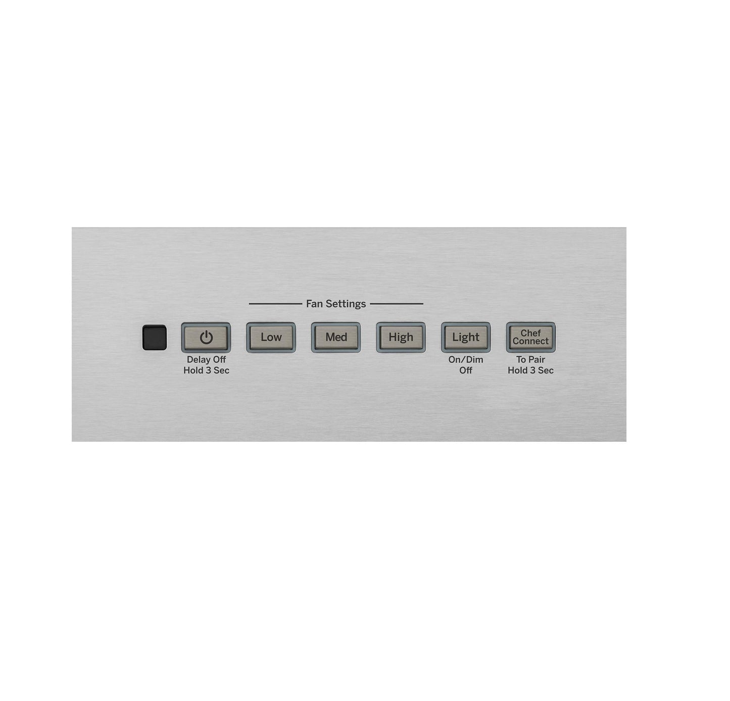 CAFE UVW8361SLSS 36" Designer Wall Mount Hood w/ Dimmable LED Lighting in Stainless Steel - UVW8361SLSS