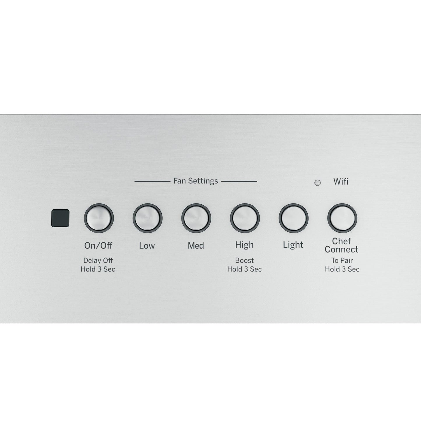 CAFE UVC9360SLSS 36" Smart Designer Custom Insert w/ Dimmable LED Lighting in Stainless Steel - UVC9360SLSS