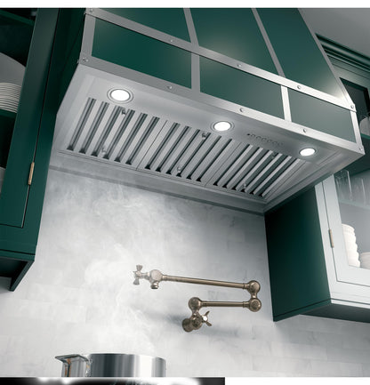 CAFE UVC9360SLSS 36" Smart Designer Custom Insert w/ Dimmable LED Lighting in Stainless Steel - UVC9360SLSS