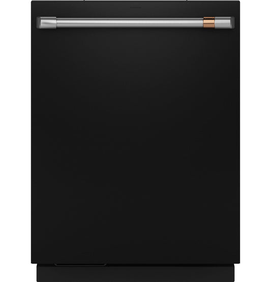 CAFE CDT888P3VD1 CAFé™ CustomFit ENERGY STAR Stainless Interior Smart Dishwasher with Ultra Wash Top Rack and Dual Convection Ultra Dry, LED Lights, 39 dBA Black - CDT888P3VD1