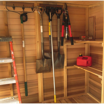 Outdoor Living Today 6'x3' Grand Garden Chalet Shed - GGC63-TG-CEDAR