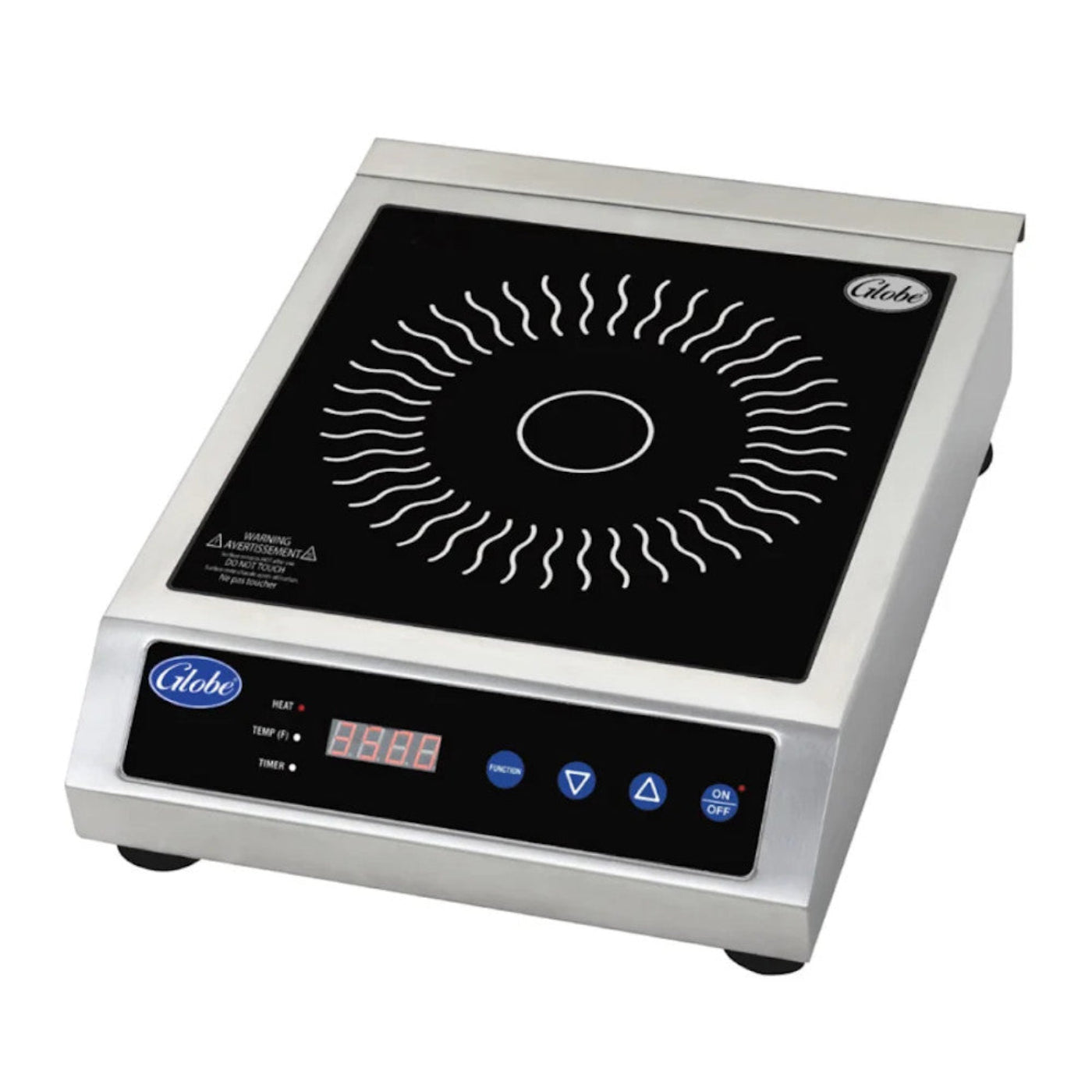 Globe GIR18 Ceramic Countertop Induction Range - 1800W - GLGIR18