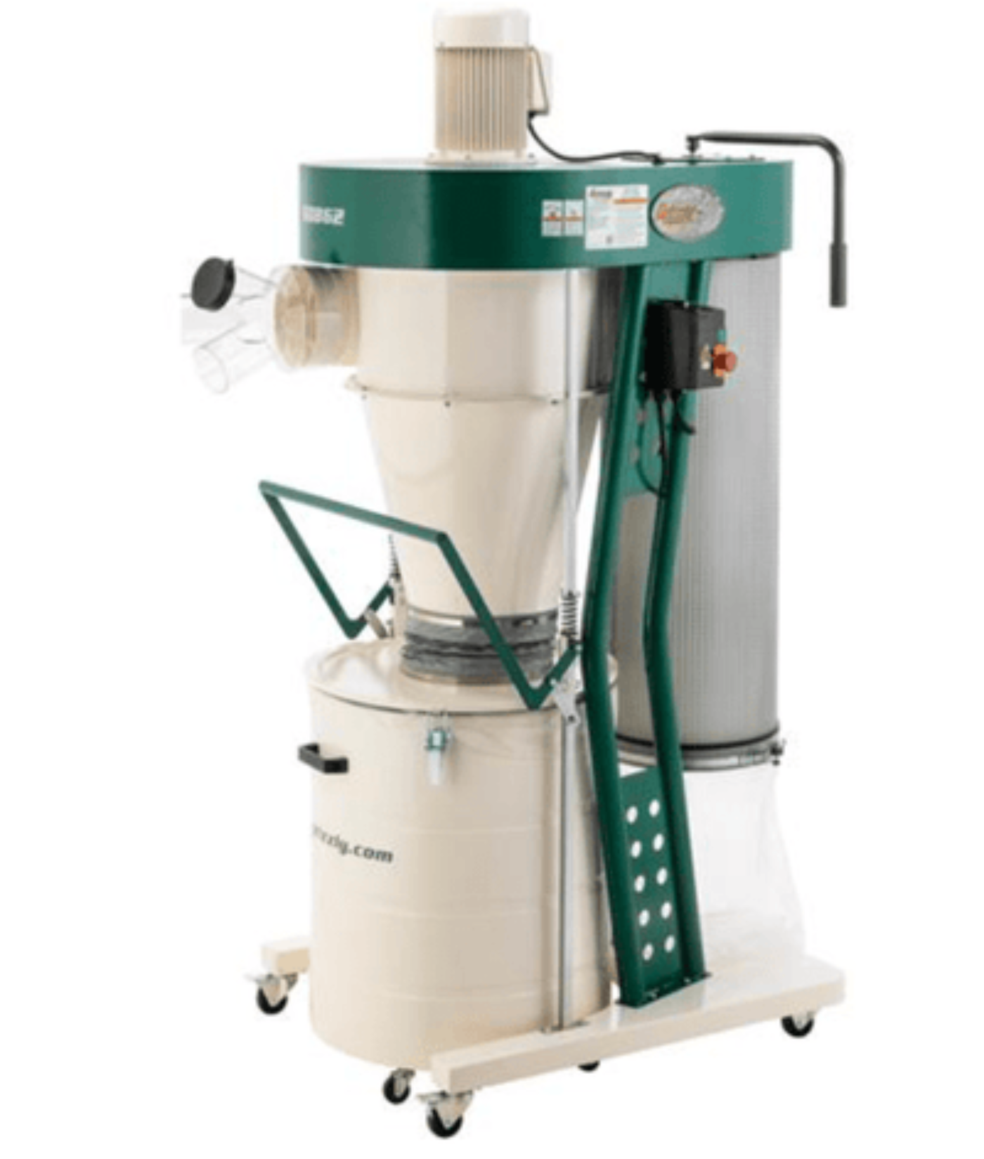 U.S Industrial Grizzly G0862 - 3 HP Portable Cyclone Dust Collector
