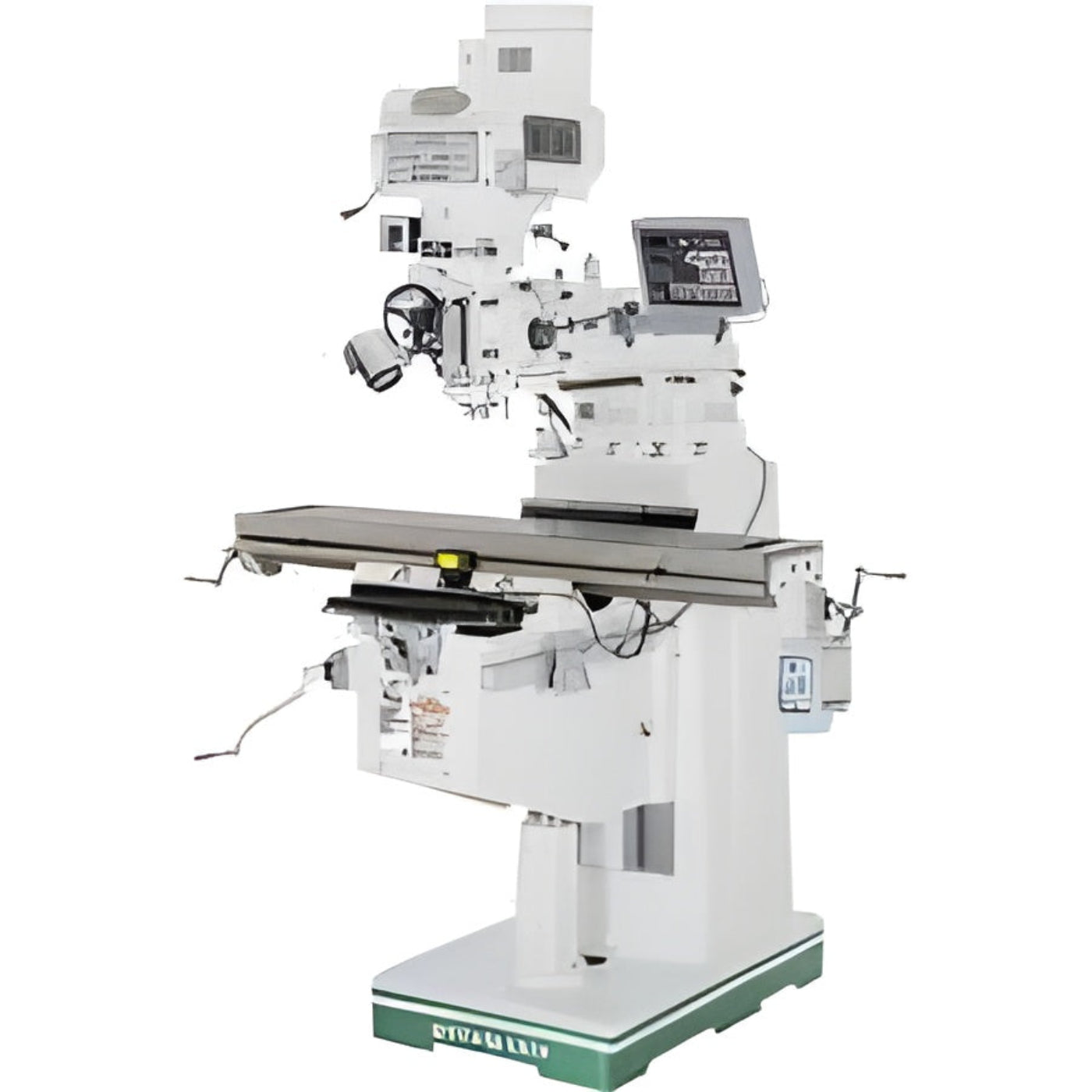 U.S Industrial Grizzly Industrial 10" x 50" 3 HP Variable-Speed Vertical Mill with Power Feed and DRO