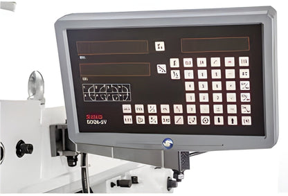 U.S Industrial Grizzly Industrial 10" x 50" 3 HP Variable-Speed Vertical Mill with Power Feed and DRO