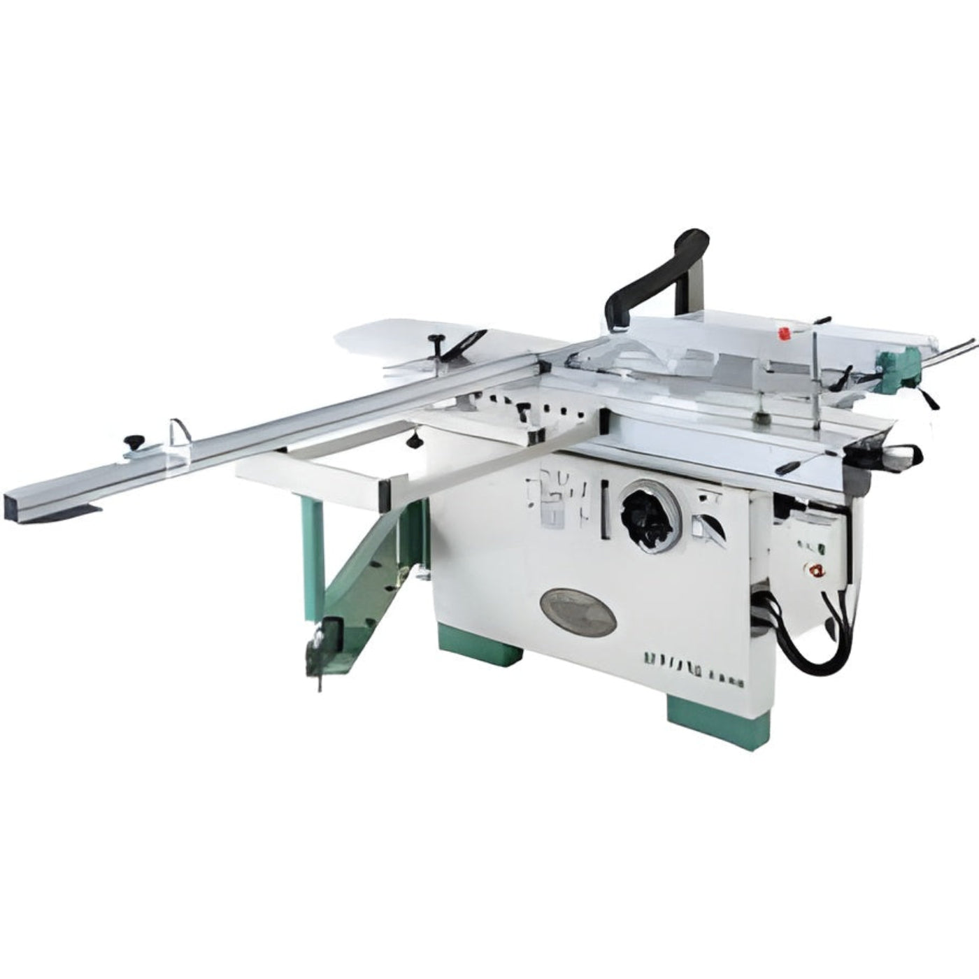 U.S Industrial Grizzly Industrial 12" 7-1/2 HP 3-Phase Compact Sliding Table Saw