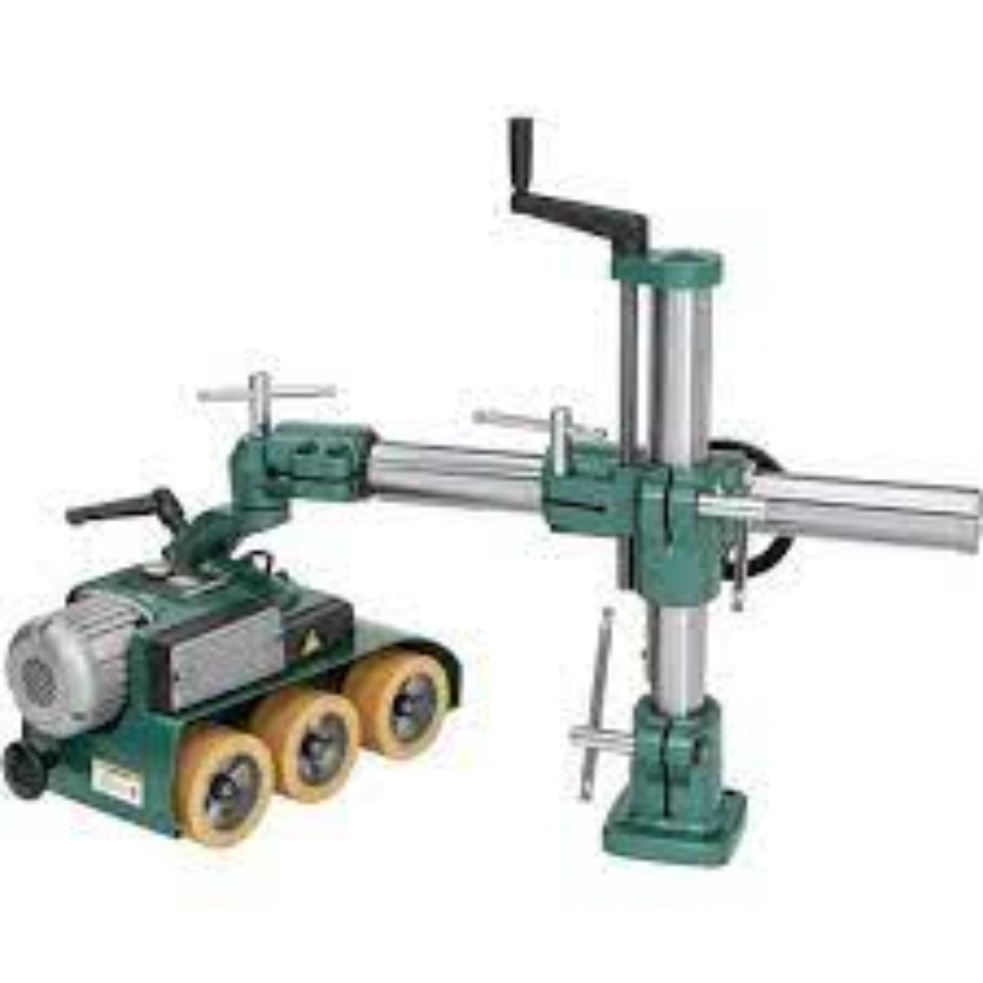 U.S Industrial Grizzly Industrial 2/3 HP 3 Roller Variable-Speed Brushless Motor Power Feeder - G0826