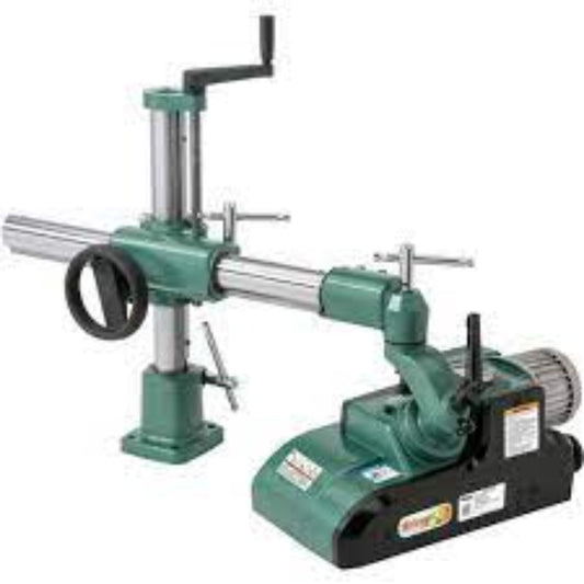 U.S Industrial Grizzly Industrial 2/3 HP 3 Roller Variable-Speed Brushless Motor Power Feeder - G0826