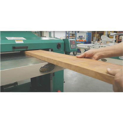 U.S Industrial Grizzly Industrial 25" 15 HP 3-Phase Extreme-Series Planer w/ Helical Cutterhead - G0603X