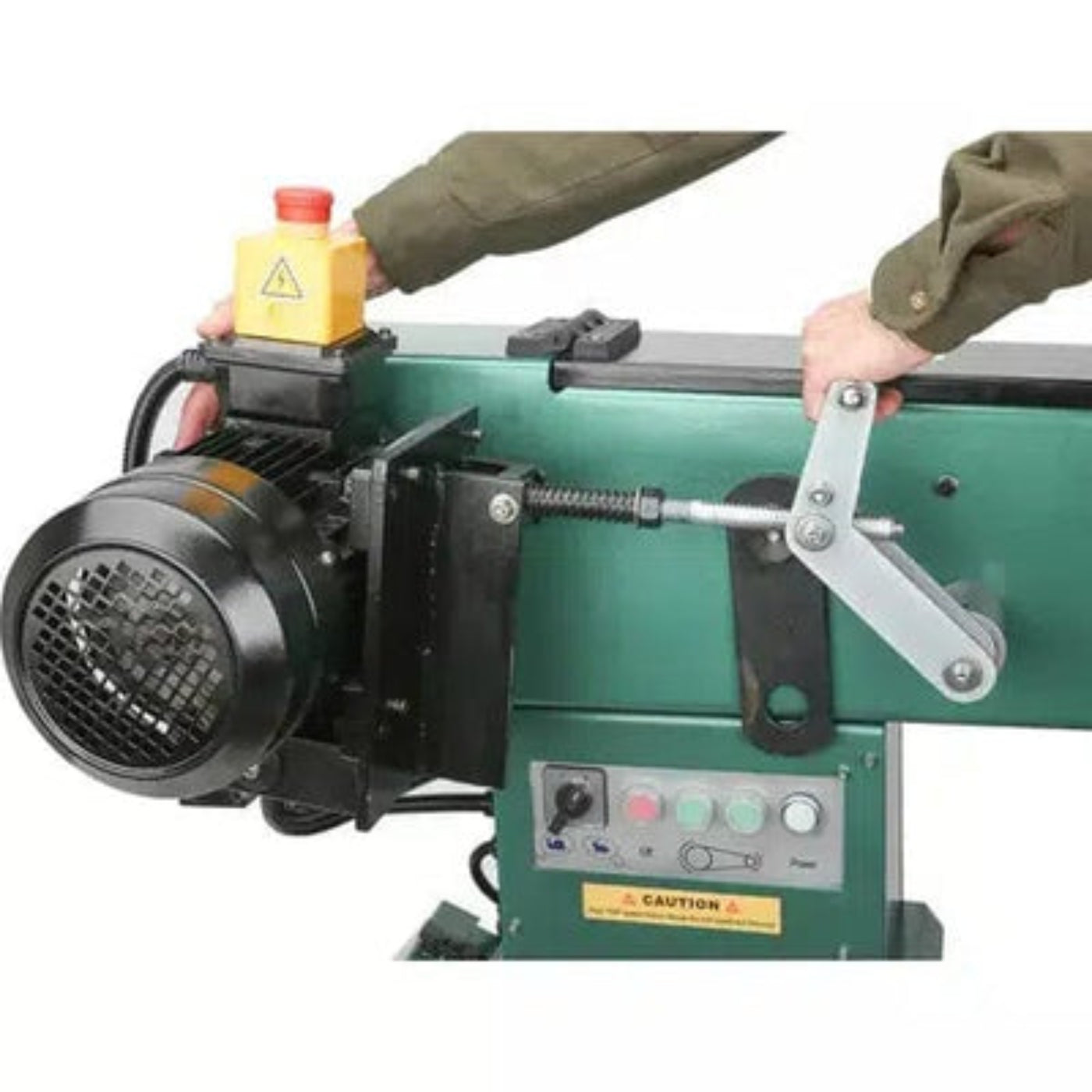 U.S Industrial Grizzly Industrial 4" x 79" 3-Phase Abrasive Tube Notcher