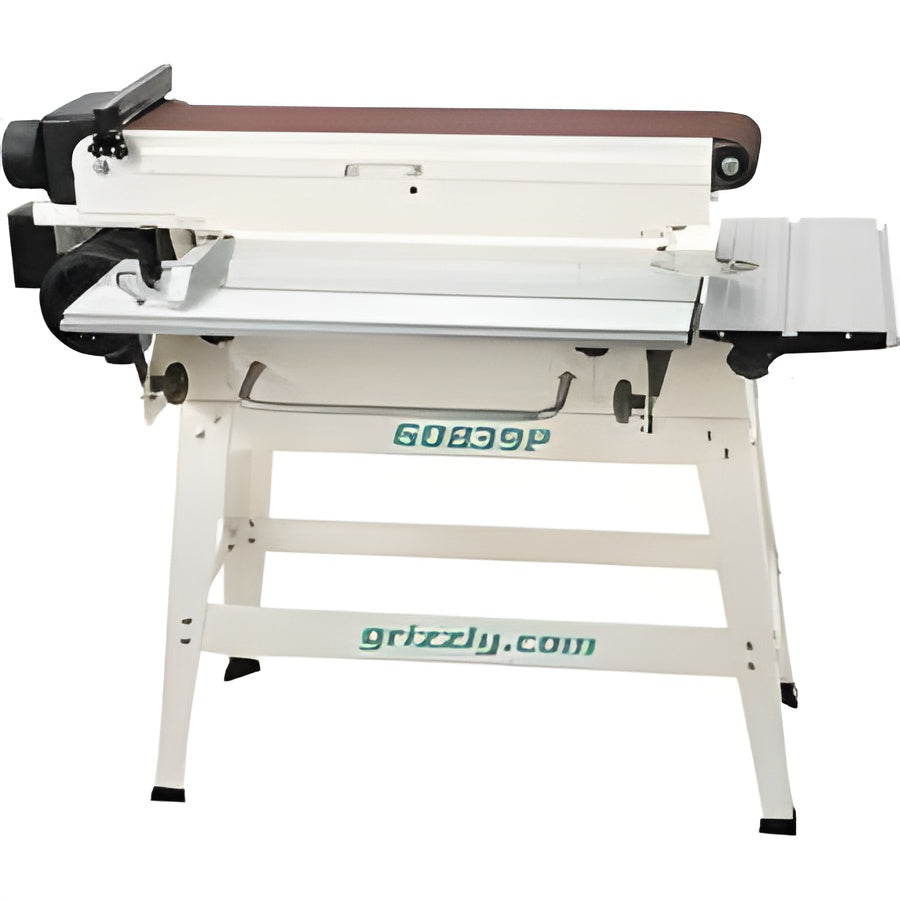 U.S Industrial Grizzly Industrial 6" x 79" Edge Sander - Polar Bear Series