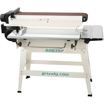 U.S Industrial Grizzly Industrial 6" x 79" Edge Sander - Polar Bear Series