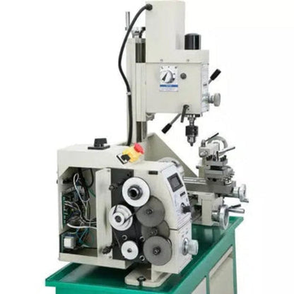 U.S Industrial Grizzly Industrial 8" x 16" Variable-Speed Lathe with Milling Head