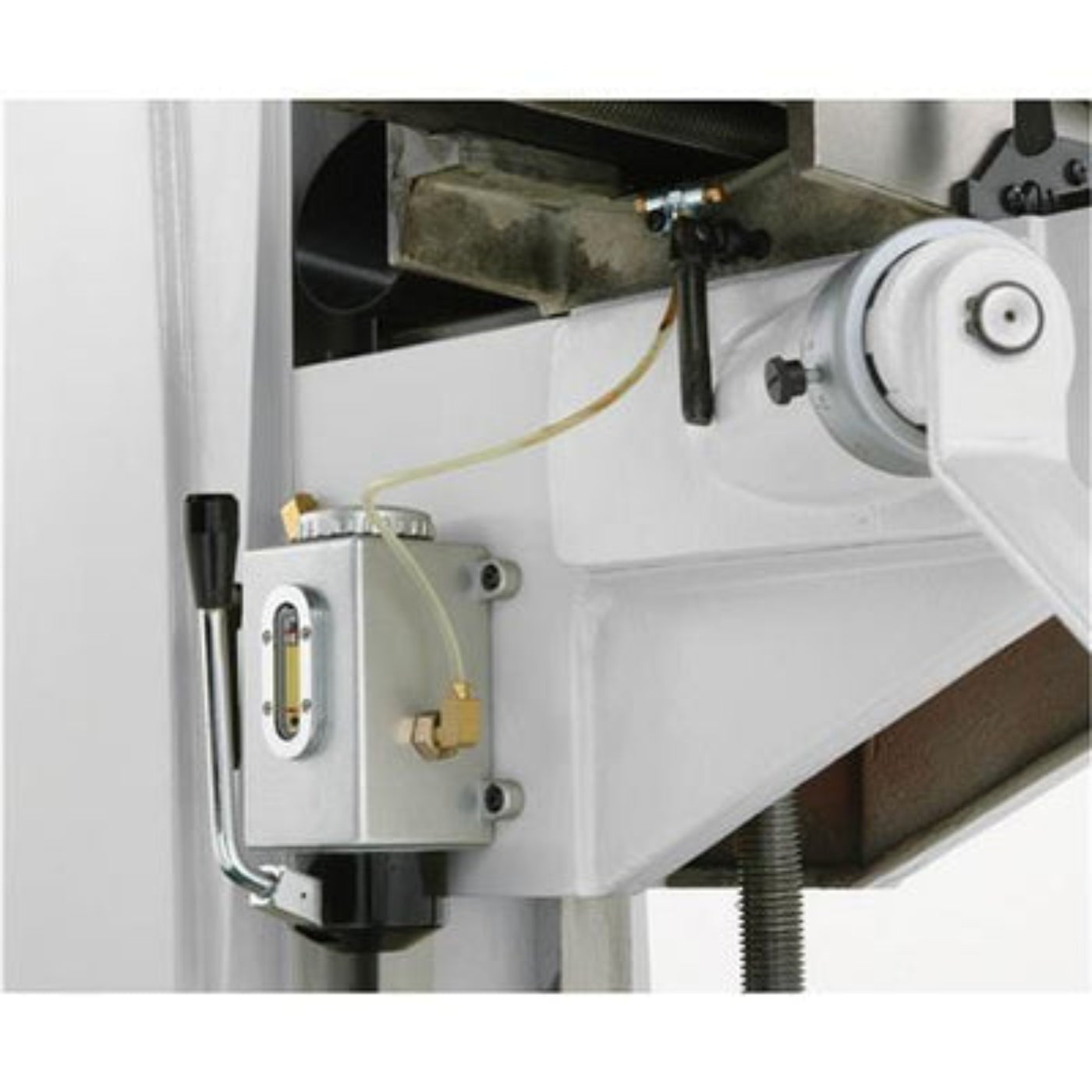 U.S Industrial Grizzly Industrial 8" x 30" 1-1/2 HP Variable-Speed Knee Mill with Ram Head