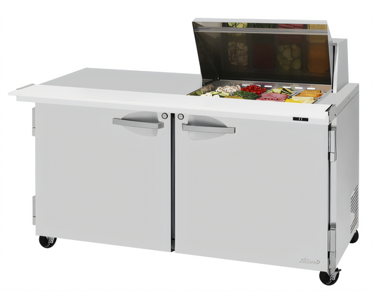 Turbo Air PRO Refrigerated Prep Tables - PST-60-12M-N(-LW)