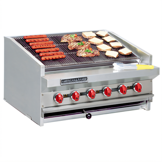 American Range Gas Charbroilers - ADJ-48