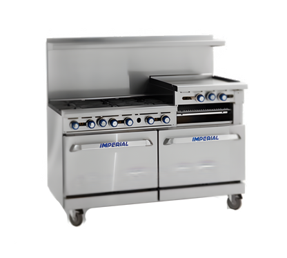 Imperial (Middleby) Pro Series Gas Ranges - IR-2-G48