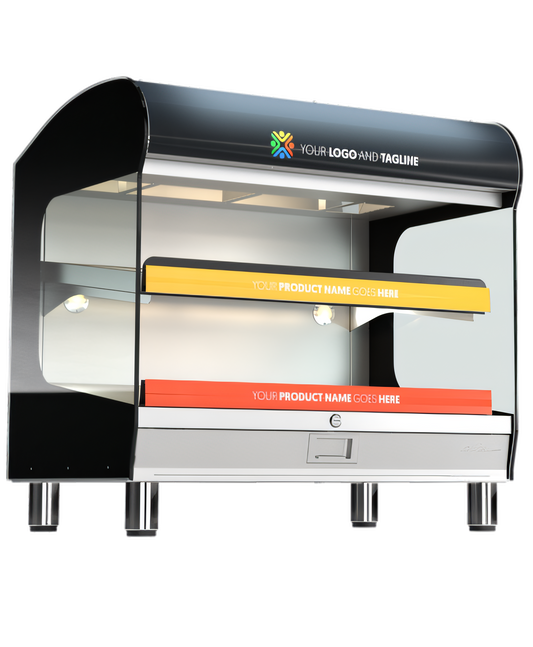 Alto-Shaam HSM-36/2S/T Halo Heat Hot Food Displays - HSM-36/2S/T