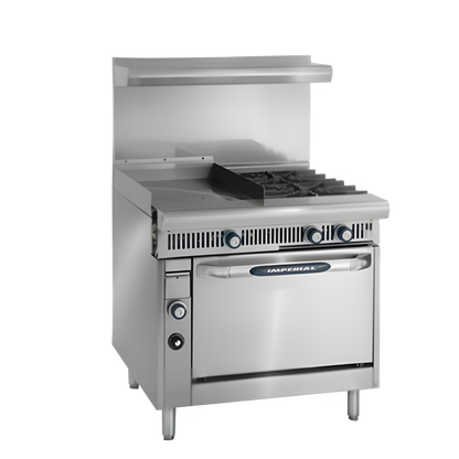 Imperial (Middleby) Spec Series Gas Ranges - IHR-GT24-2-M