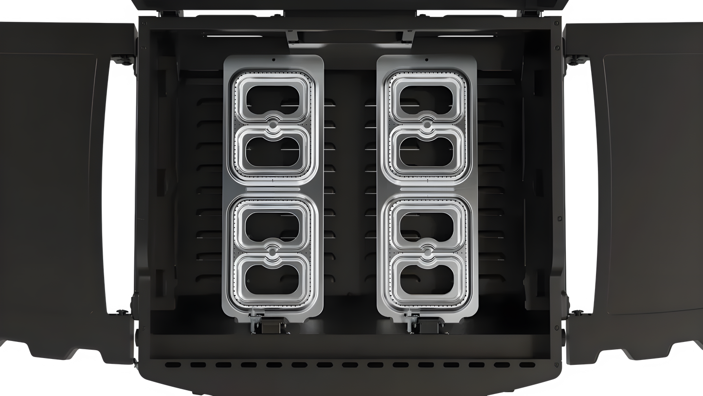 Halo Elite 2B Four Zone Two Burner Outdoor Griddle - 12042045