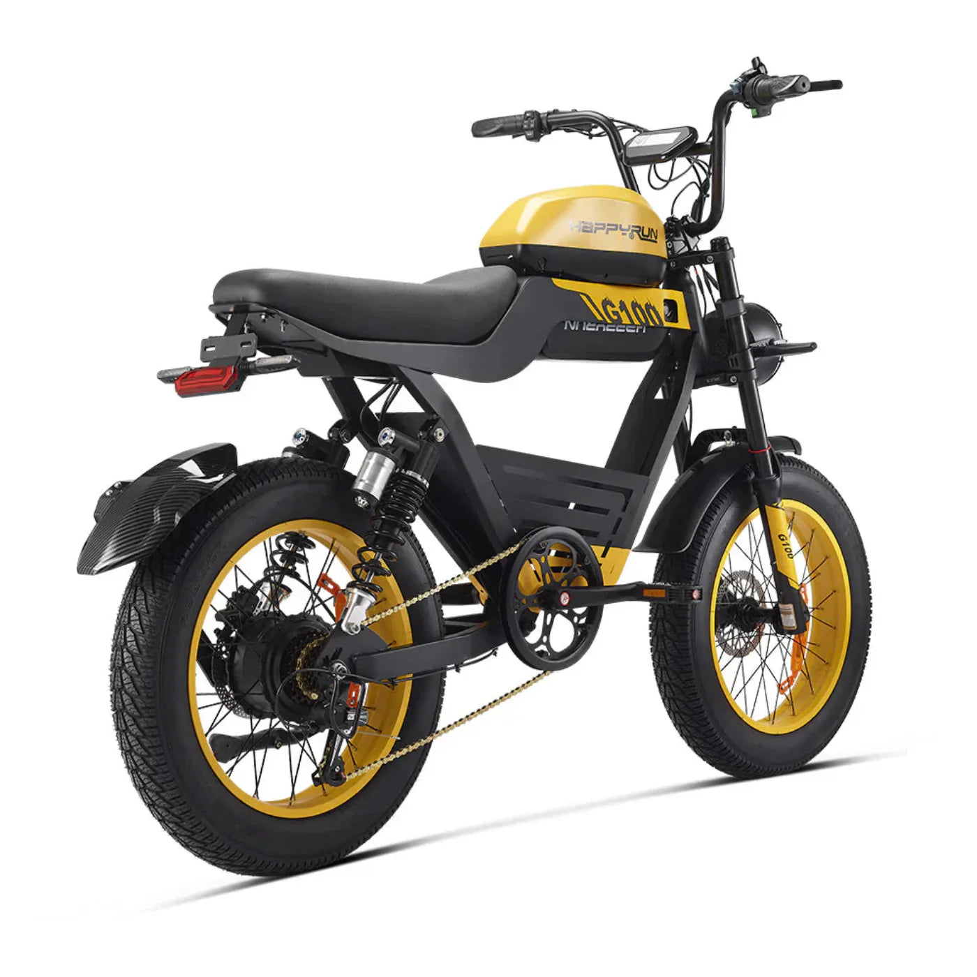HappyRun G100 48V/38Ah 2000W Dual Battery Electric Bike