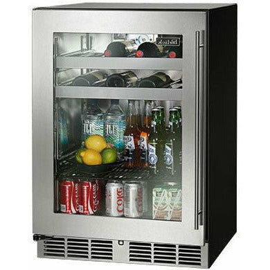 Perlick 24" C-Series Beverage Center w/ Stainless Steel Glass Door, 5.2 cu. ft. Capacity, Energy Saver - HC24BB-4-3