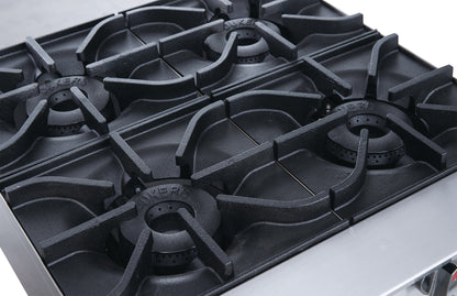 Chef AAA Commercial 12" Countertop Hot Plate with 2 Burners - TCHPA12