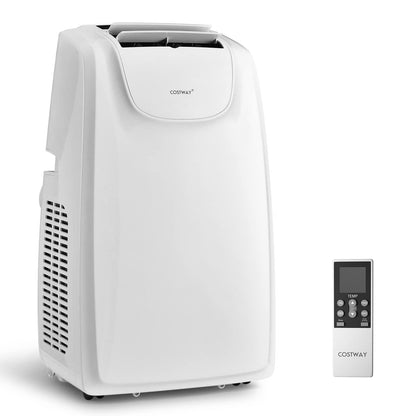 Tangkula 12000 BTU Portable Air Conditioner, with Dual Hose, Remote Control - FP10234US-WH