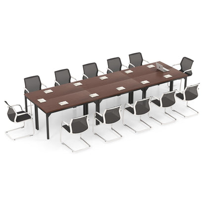 Tangkula Conference Table Set of 8/6/4/2/1 - KC55681CF