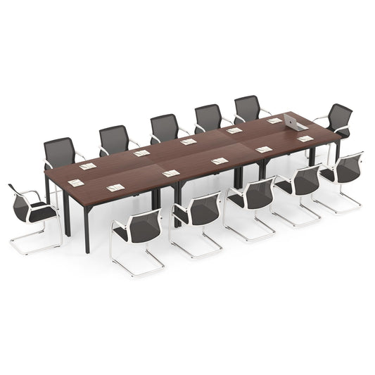 Tangkula Conference Table Set of 8/6/4/2/1 - KC55681CF