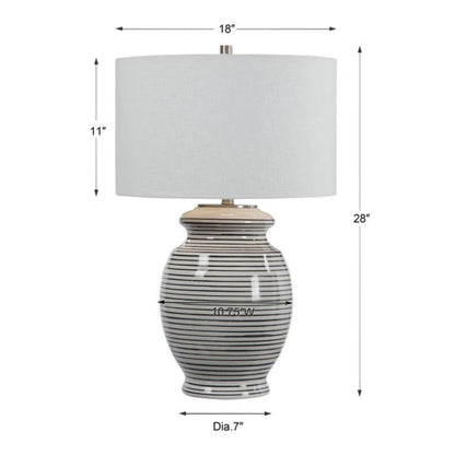 Uttermost Marisa Off White Table Lamp 26383-1 - 26383-1